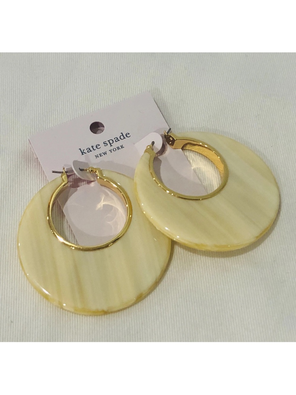 Kate Spade New York Women's On The Dot Hoop Earrings